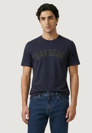 Barbour BERWICK TARTAN MTS1562 granatowy