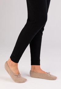 CASH-MERE Ballerine pieghevoli - camel