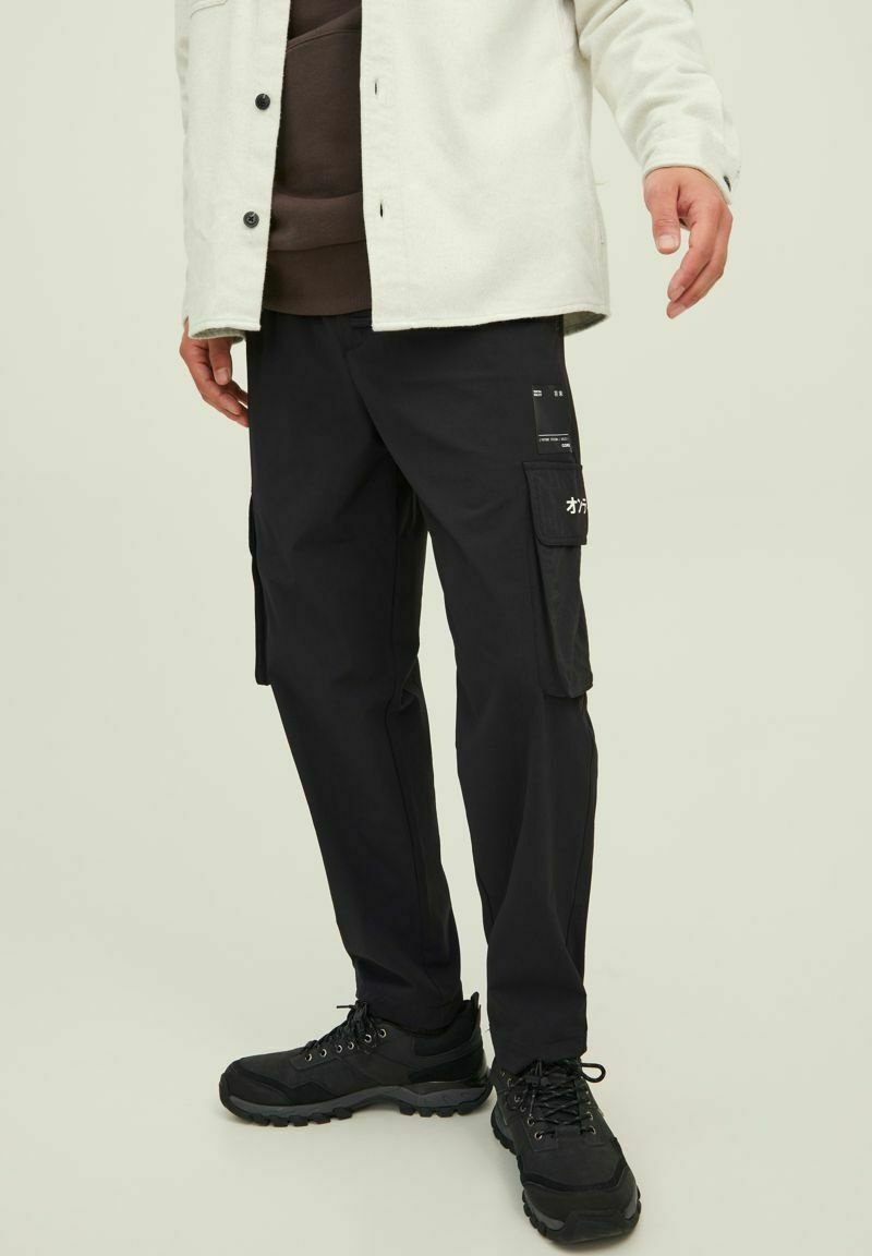 Jack & Jones PREMIUM JPSTBILL JJSOLARIS PANT - Pantaloni - black/nero