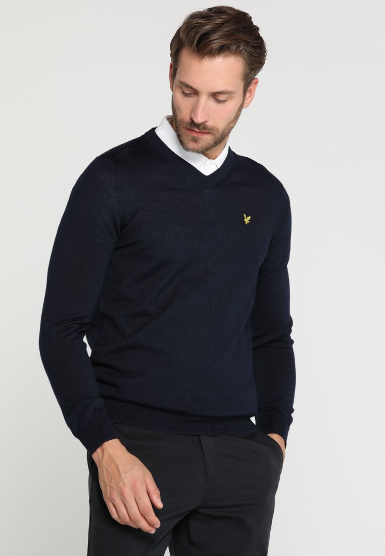 lyle and scott v neck jumper sale