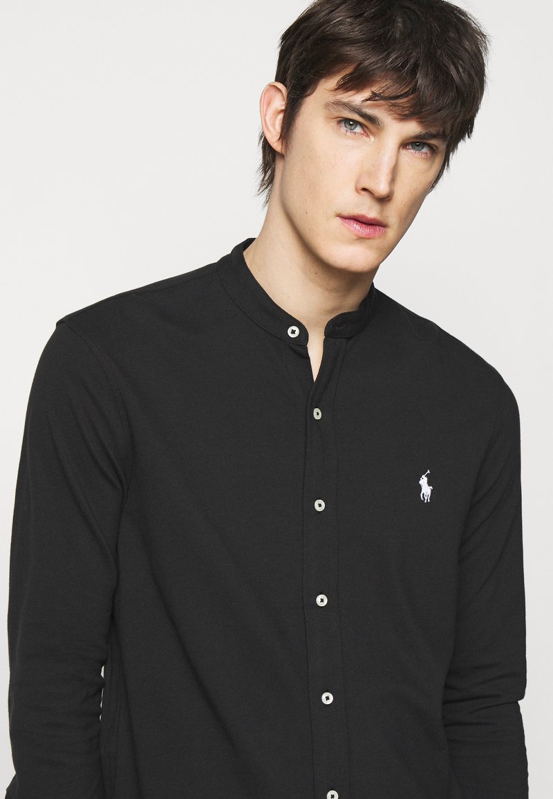 Collarless shirt ralph lauren Clearance