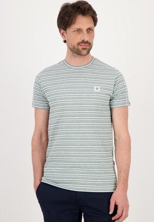 ROUND NECK - Print T-shirt - sea green