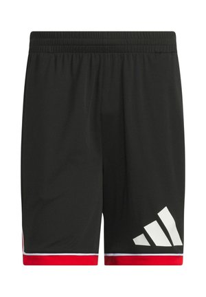 adidas Performance, BADGE OF SPORT SHORT 9IN - Pantaloncini sportivi - black   red