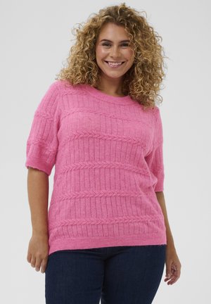 KCMINIA - Tricou cu imprimeu - pink power melange