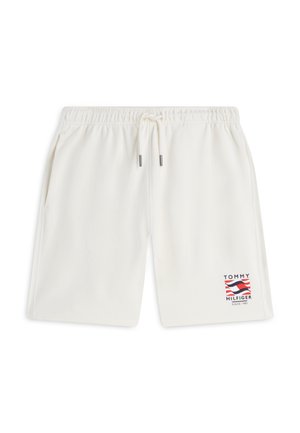 Tommy Hilfiger, BOX FLAG AMERICANA CAPSULE - Jogginghose - ivory petal