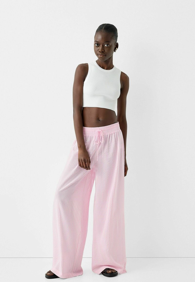 Bershka Broek roze Bershka Broek roze