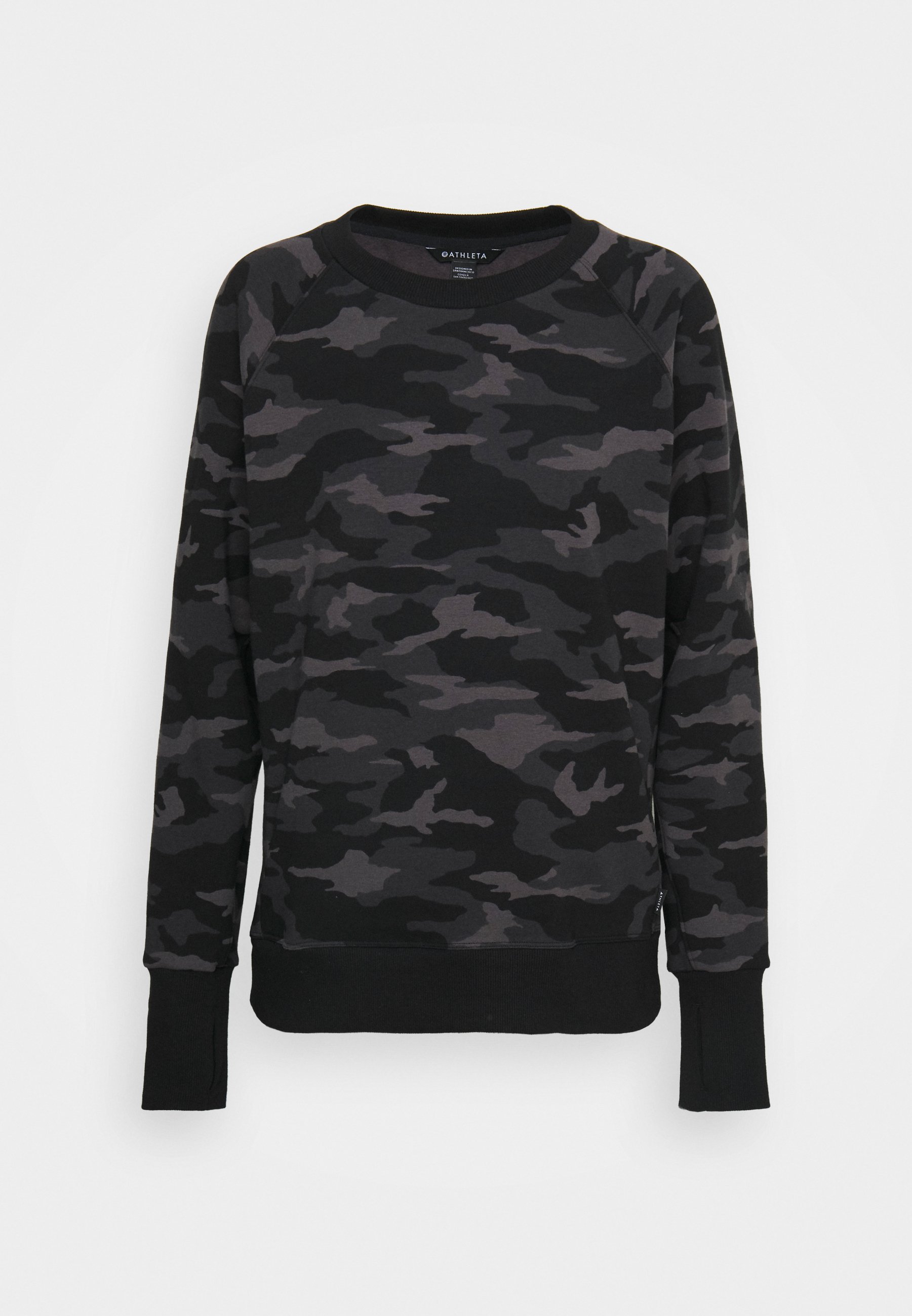 Athleta TRIUMPH CAMO CREWNECK 