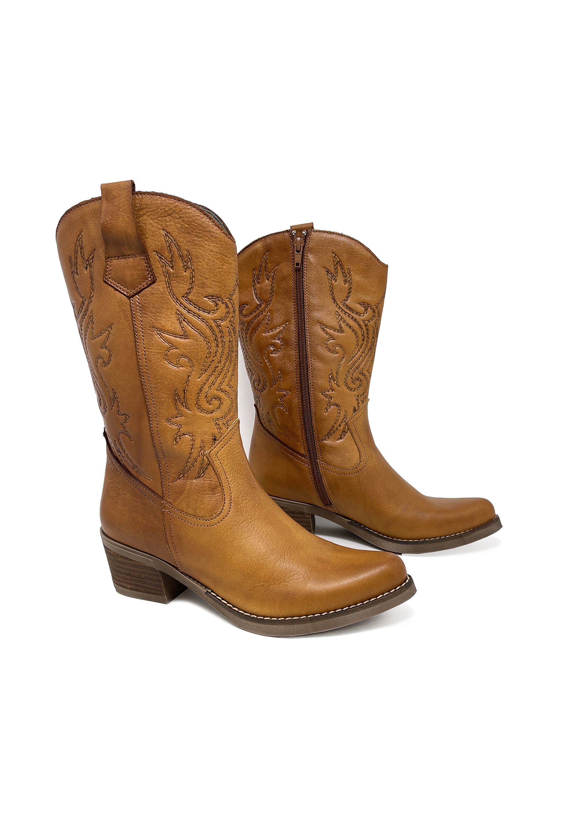 HANKS TUCSON - Botas camperas - cuero/marrón claro - Zalando.es