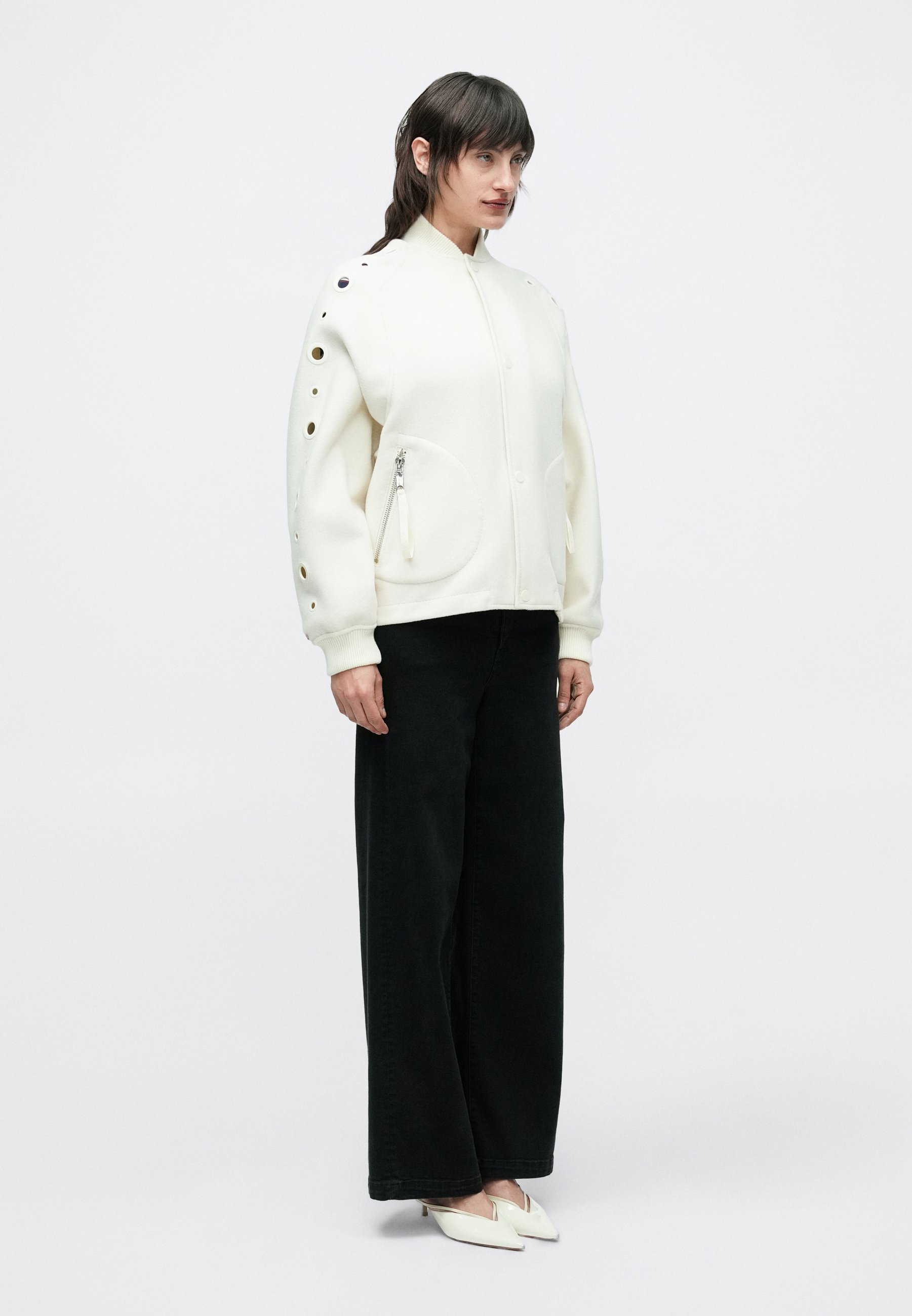 MAX&Co. EDOTTO - Bomber Jacket - white - Zalando.co.uk