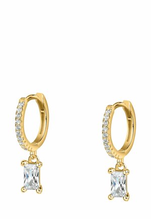 ZIRKONIA - Øreringe - gold-coloured