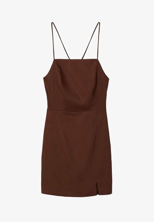 CROSSY - Cocktail dress / Party dress - marron