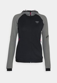 SPEED PTC HOODED JACKET - Fleecová bunda - quiet shade melange
