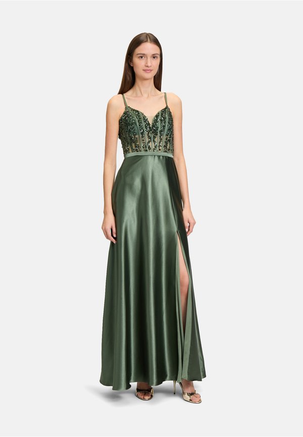 ABEND MIT STICKEREI - Ballkleid - light aventurine