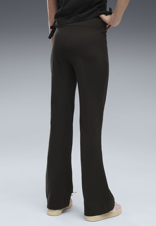 PUMA ESSENTIALS HIGH-WAIST FLARED LEGGINGS - Leggings - Trousers - black — foto 3