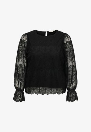 ONLY Carmakoma, BLOUSE CARZENNA BLOUSE - Blouse - black