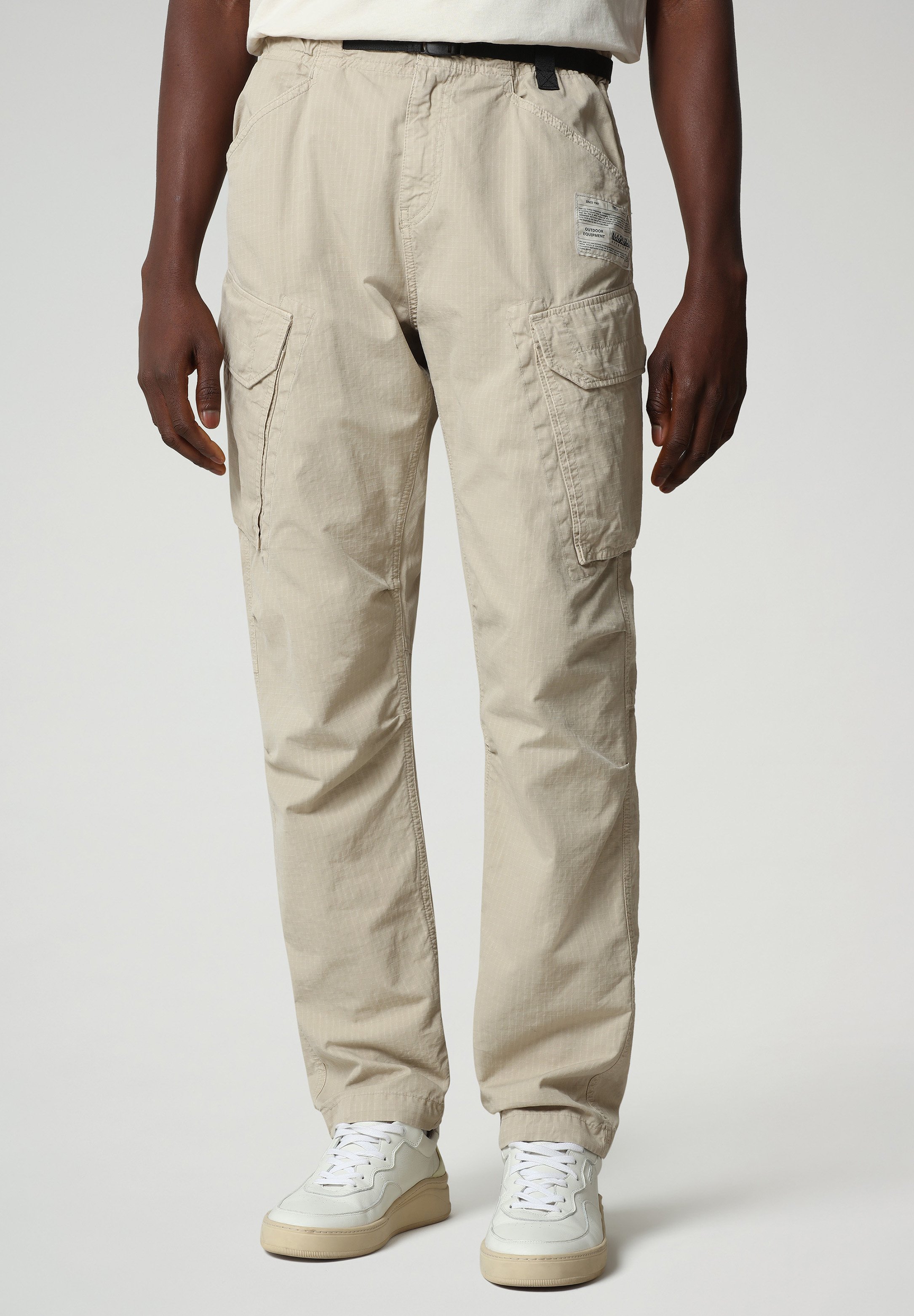 Napapijri M-HONOLULU - Pantaloni cargo - natural beige/beige - Zalando.it
