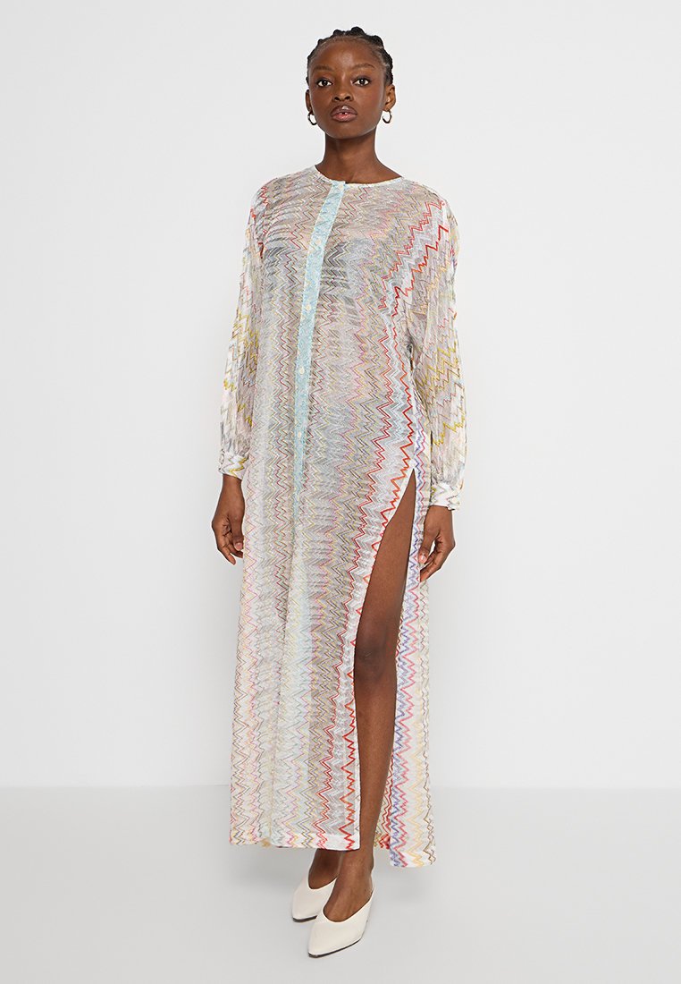 Missoni Gebreide jurk meerkleurig Missoni Gebreide jurk meerkleurig