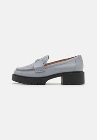 Coach - LEAH LOAFER - Mokasīni - grey blue Miniatūras attēls 1