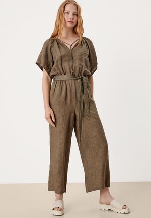 Jumpsuit - dusty olive melang