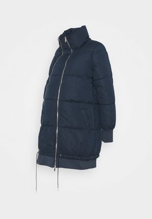 MLLINE 2 IN 1 LONG COAT - Vinterkåpe / -frakk - navy blazer