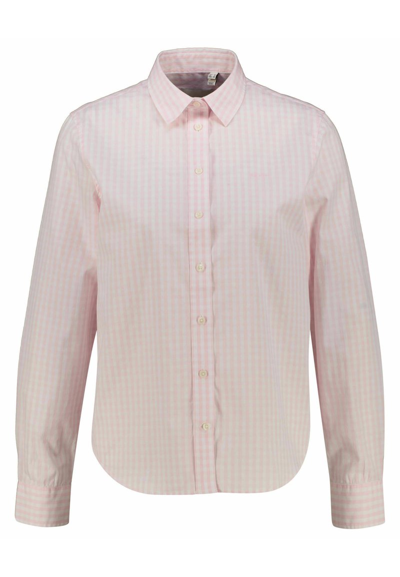 GANT - REG POPLIN GINGHAM  - Hemdbluse - rose, Vergrößern