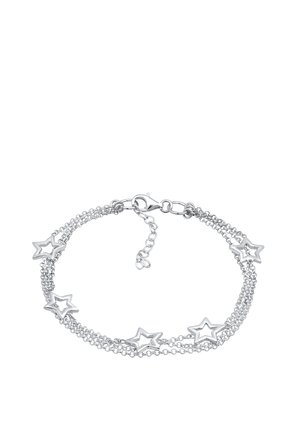 STAR LAYER - Armband - silberfarben