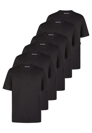 6 PACK - T-Shirt basic - 6x black (12284978)