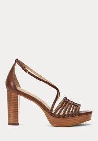 Lauren Ralph Lauren - SHELBY - Sandały na obcasie Miniatura obrazu 1