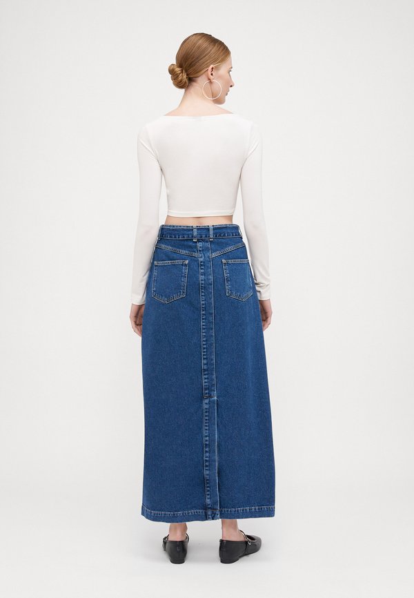 VMOLLIE SKIRT - Denim skirt3