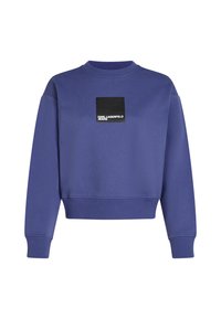 BOX LOGO - Sweatshirt - skipper blue