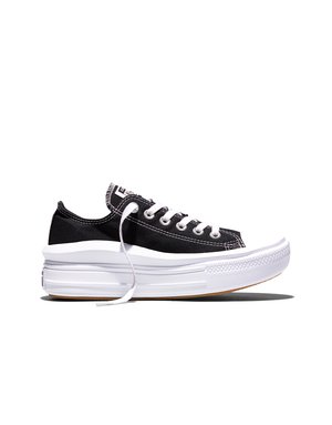 Converse CHUCK TAYLOR ALL STAR MOVE CANVAS PLATFORM czarny