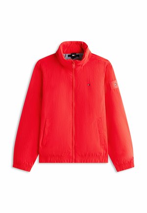 ESSENTIAL ZIP-THRU HOODED  - Giubbotto Bomber - rapid red