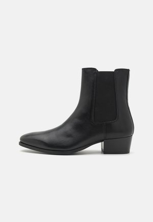 LEATHER - Støvletter - black
