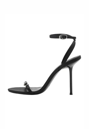 Højhælede sandaletter / Højhælede sandaler - black