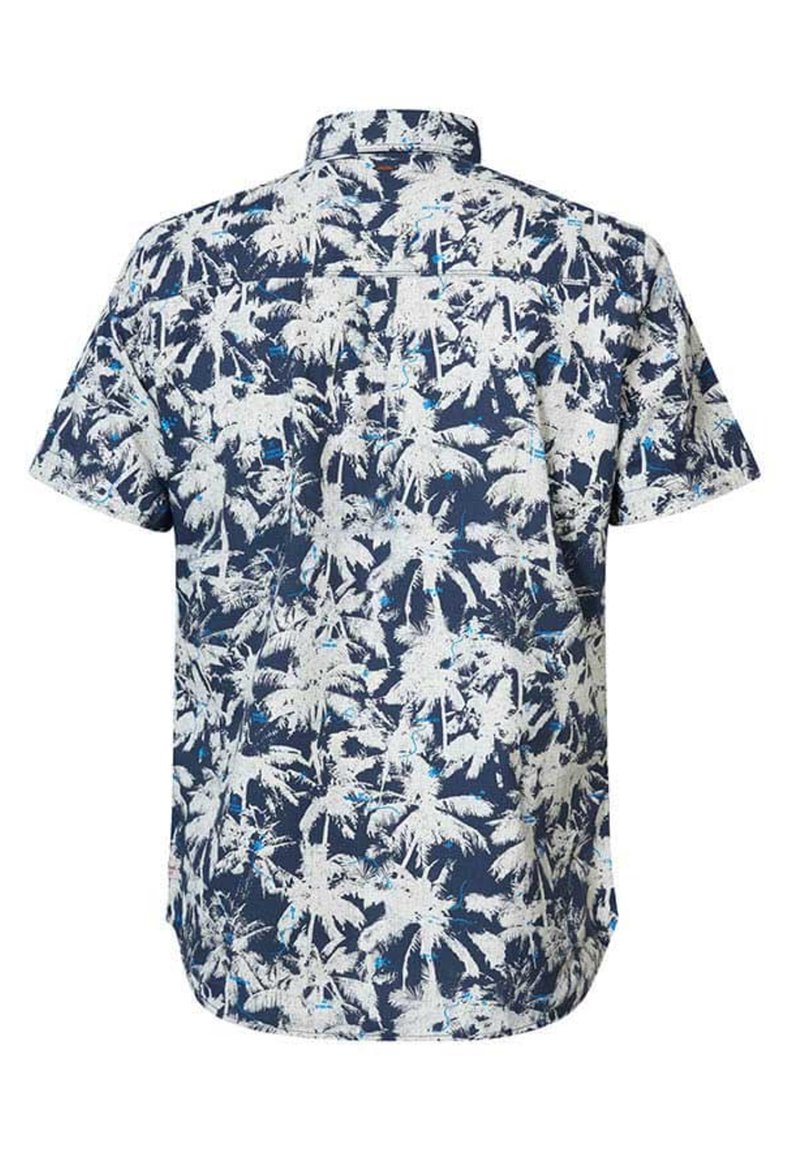 Herren Freizeithemden | Petrol Industries BOTANICAL SHORT-SLEEVED Hemd petrol blue/blau - LP45293 Herren Freizeithemden | Petrol Industries BOTANICAL SHORT-SLEEVED Hemd petrol blue/blau - LP45293