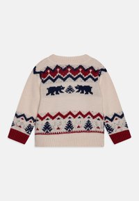 Bonton BABY CARD OURS UNISEX - Chaqueta de punto - creme