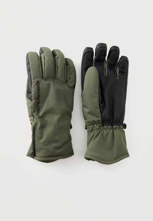 Peak Performance, UNITE HIPE® 2L INSULATED SHELL GLOVE UNISEX - Gants - dark green