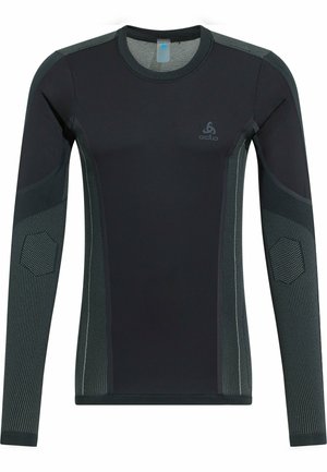 ZEROWEIGHT WINDPROOF - Long sleeved top - black - concrete grey