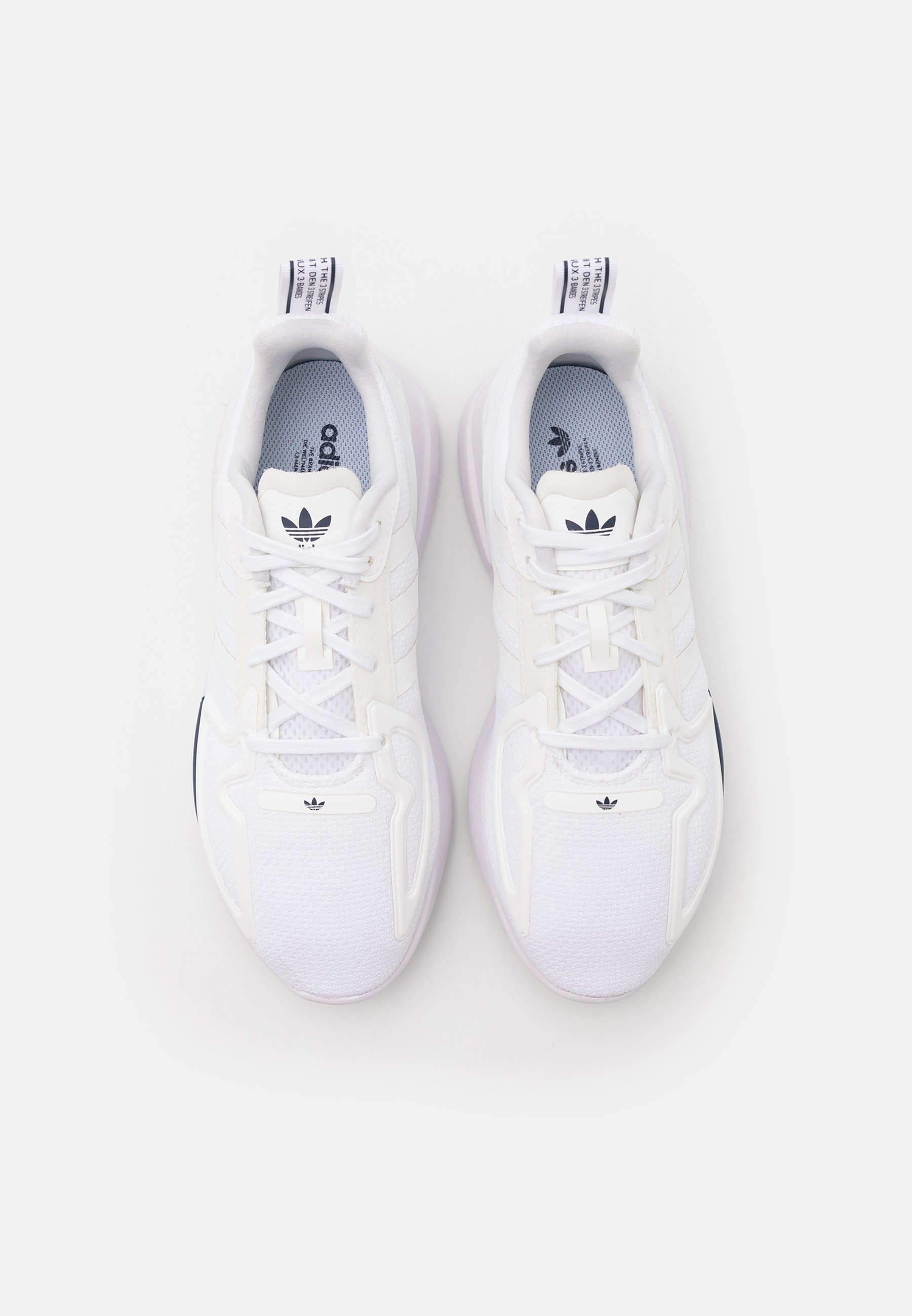 adidas Originals ZX 2K FLUX SPORTS INSPIRED SHOES UNISEX - Sneakers laag -  grey two/core black/footwear white/Grijs - Zalando.be