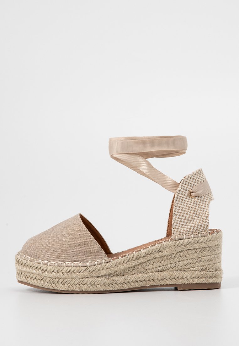 CAFèNOIR Veterpumps zandkleur