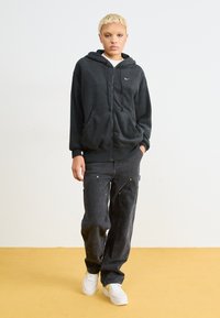 Nike Sportswear Zip-up sweatshirt - black sail