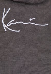 Karl Kani SMALL SIGNATURE ESSENTIAL OS  - Felpa con cappuccio - anthracite