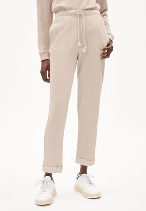 CHARLOTTAA - Tracksuit bottoms - light desert melange