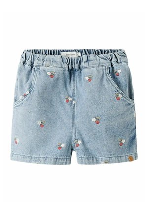 Lil' Atelier SHORTS LOOSE FIT - Short en jean - medium blue denim