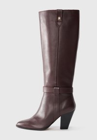 Tommy Hilfiger Bottes à talons hauts brookwood/marron ZALANDO