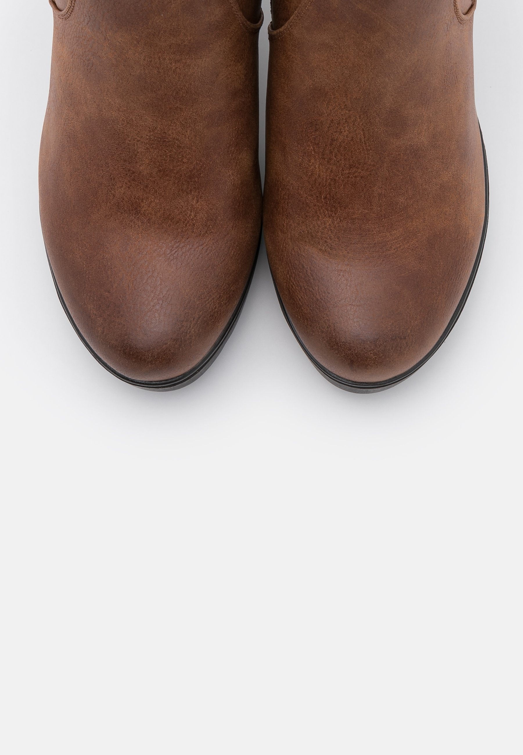 Refresh Enkellaarsjes met hoge hak - camel/Cognac - Zalando.nl