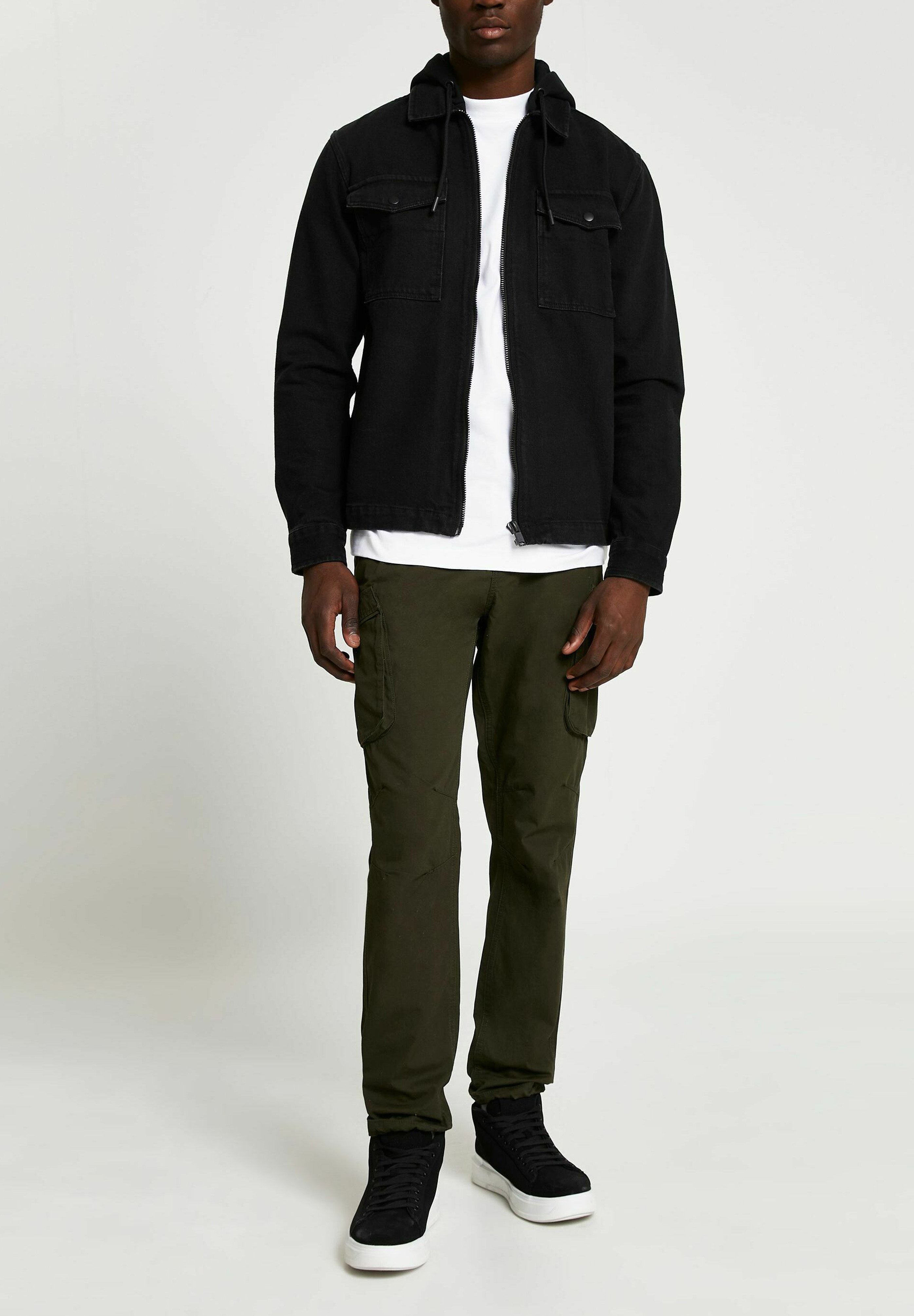River Island Denim jacket - black 