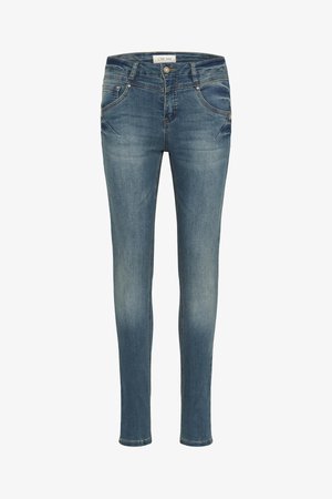 Cream, CRAMALIE - Slimfit džínsy - rich blue denim