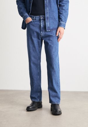 AKRON - Vaqueros rectos - medium blue