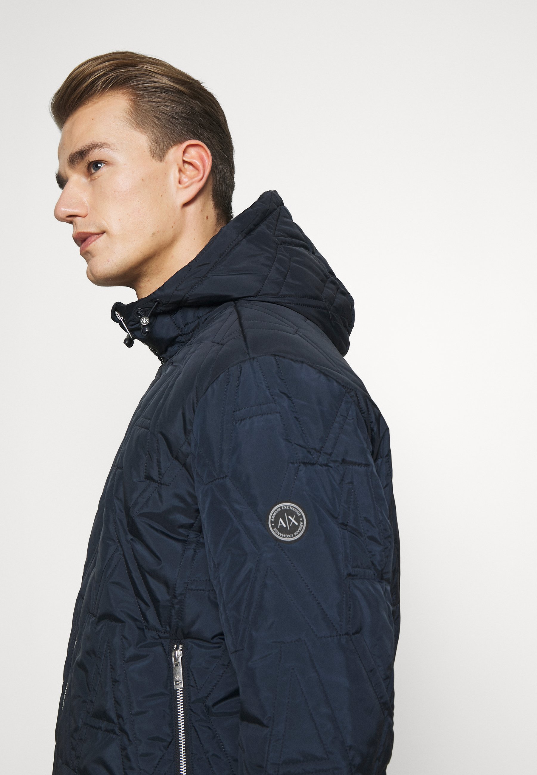 armani exchange navy jacket